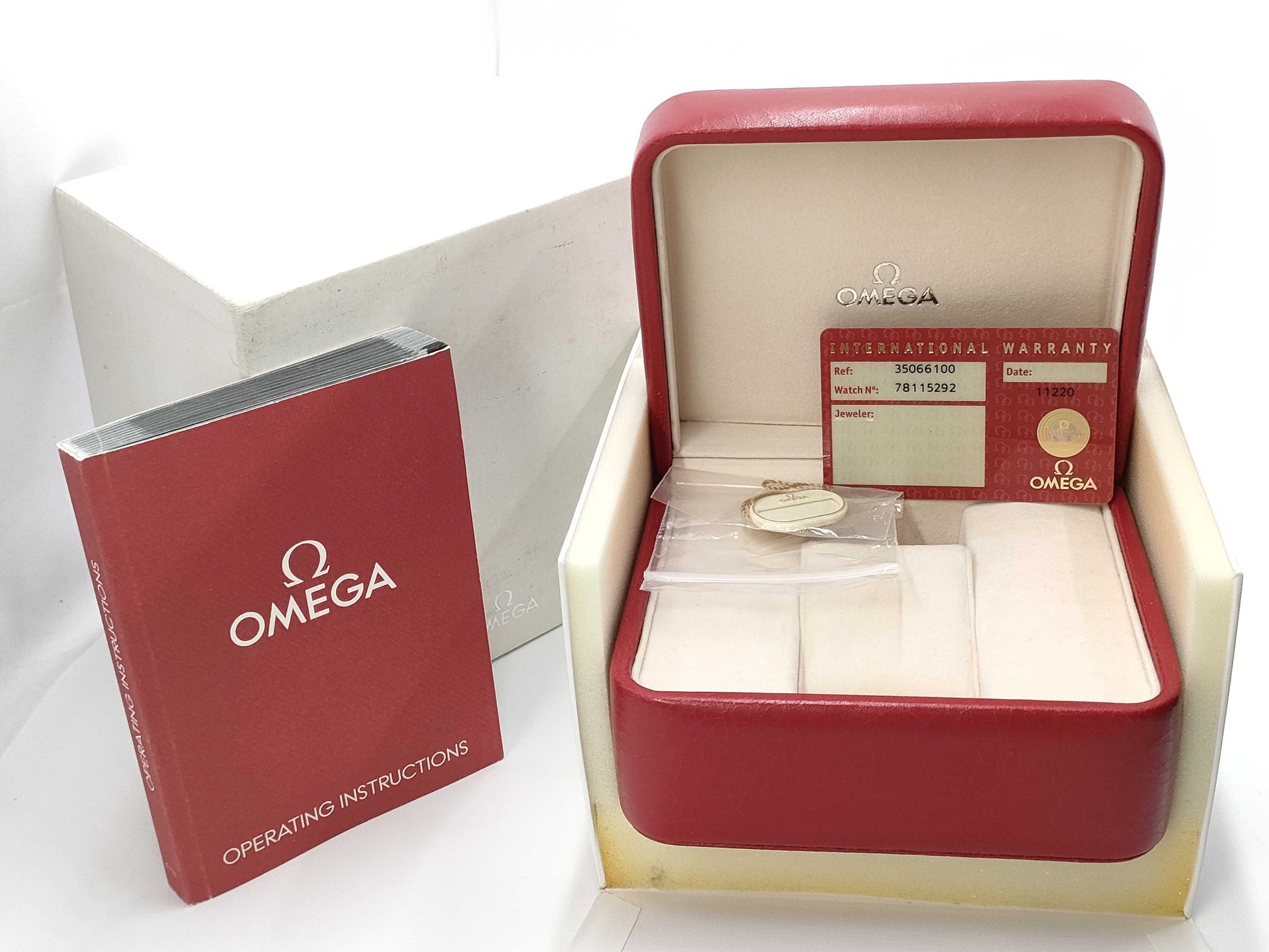 OMEGA Speedmaster Schumacher 3506.61 78115292 Automatic Red Dial Men's Watch