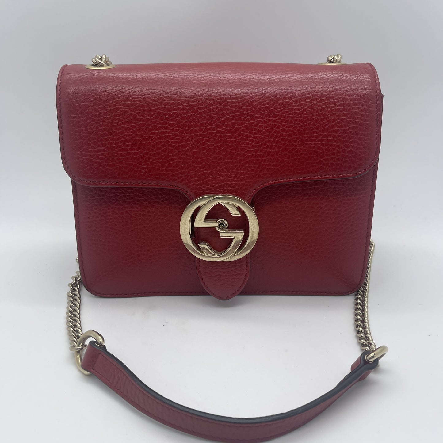 GUCCI Gucci Interlocking Chain Shoulder Bag Shoulder Bag