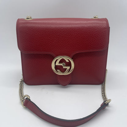GUCCI Gucci Interlocking Chain Shoulder Bag Shoulder Bag