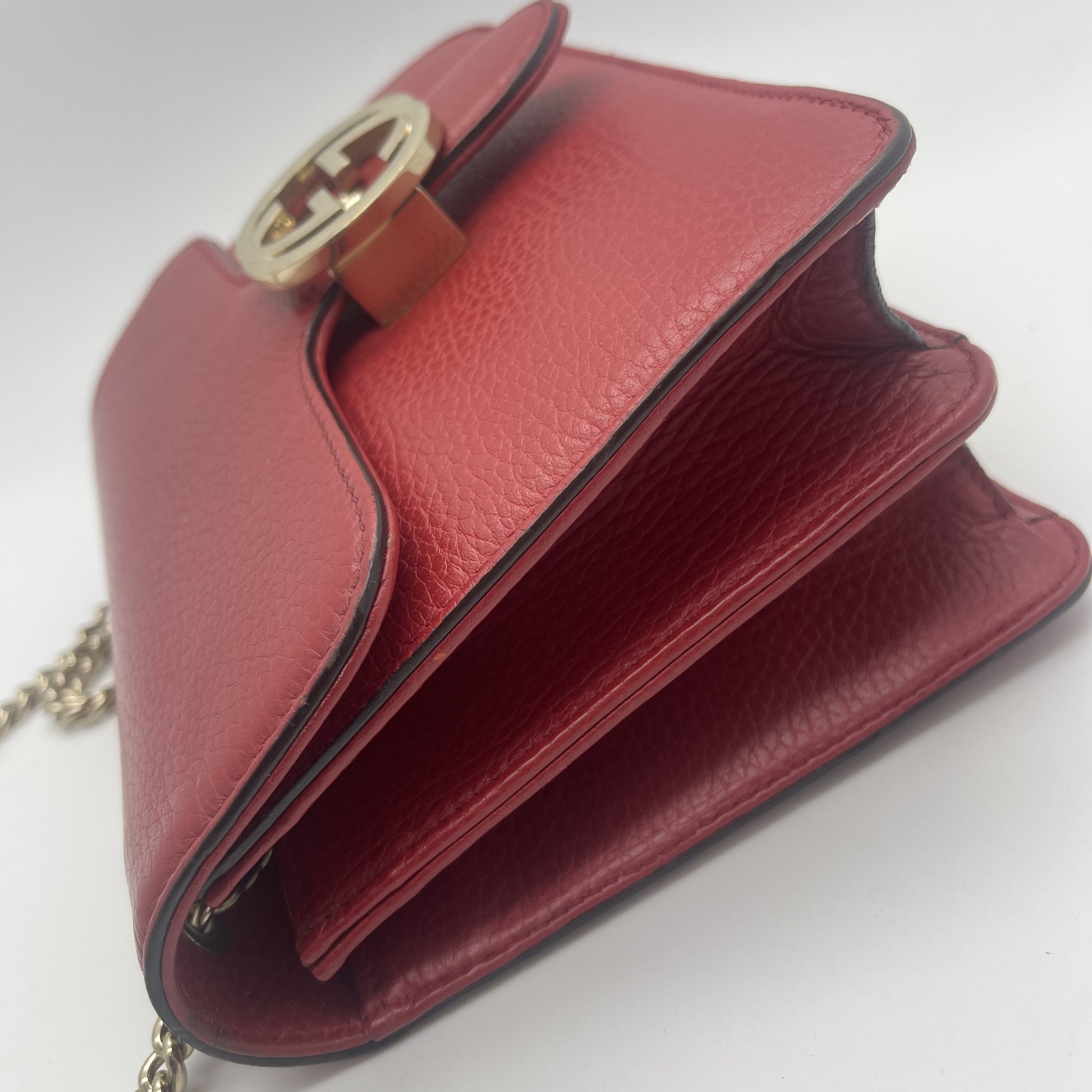 GUCCI Gucci Interlocking Chain Shoulder Bag Shoulder Bag