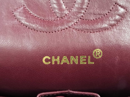 CHANEL Lambskin Matelasse Chain Shoulder Bag
