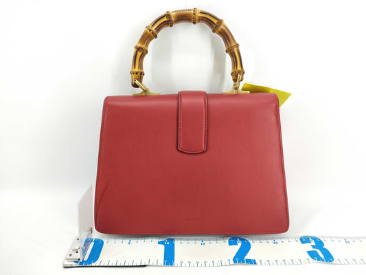 GUCCI Bamboo Unused Queen Margaret 2-Way Bamboo Bag Handbag