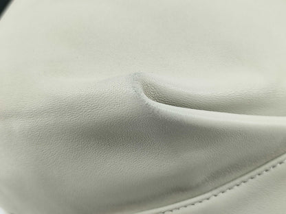 SAINT LAURENT Drawstring Bag Ivory Shoulder Bag