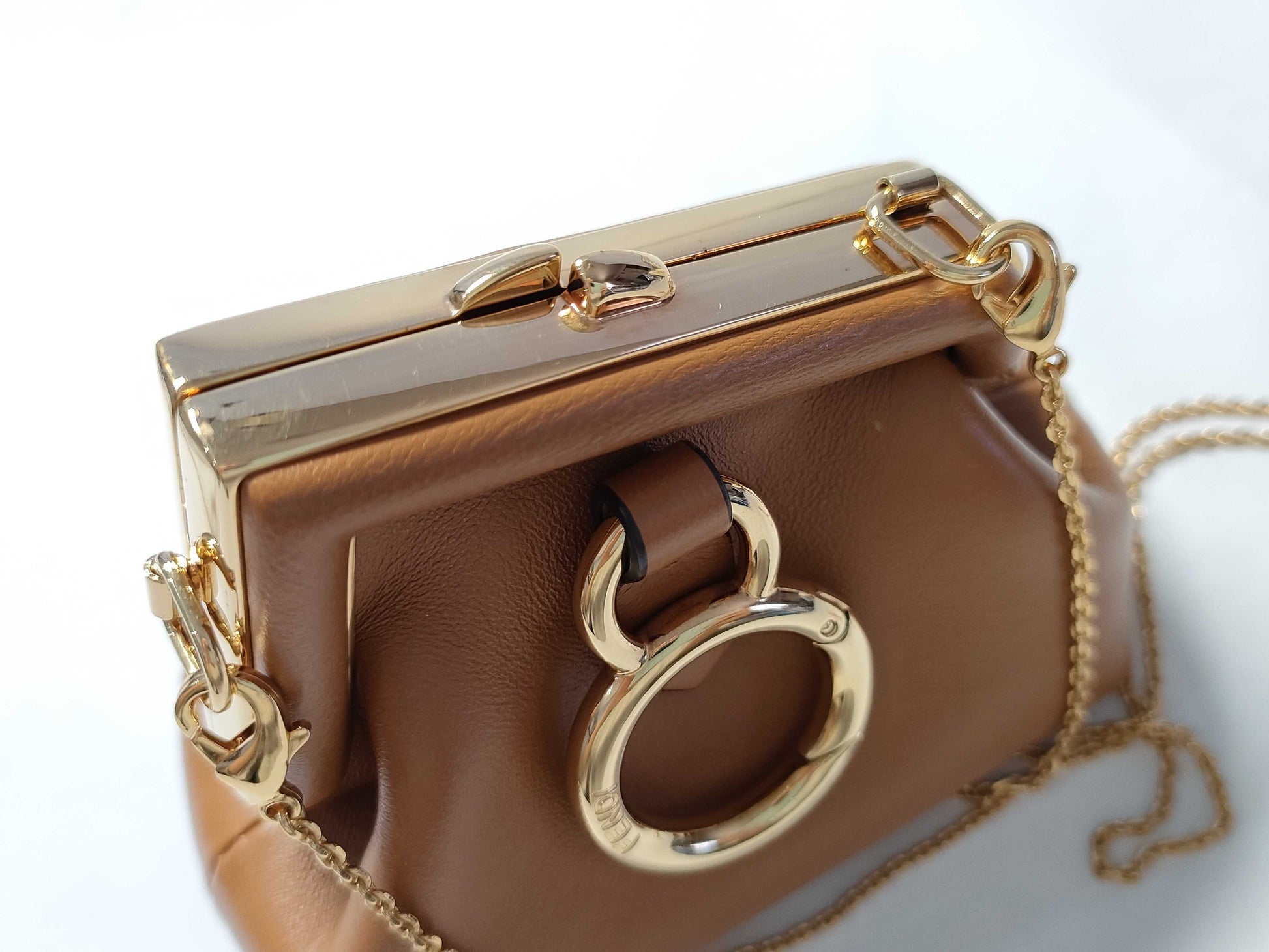 FENDI First Mini Chain Shoulder Bag