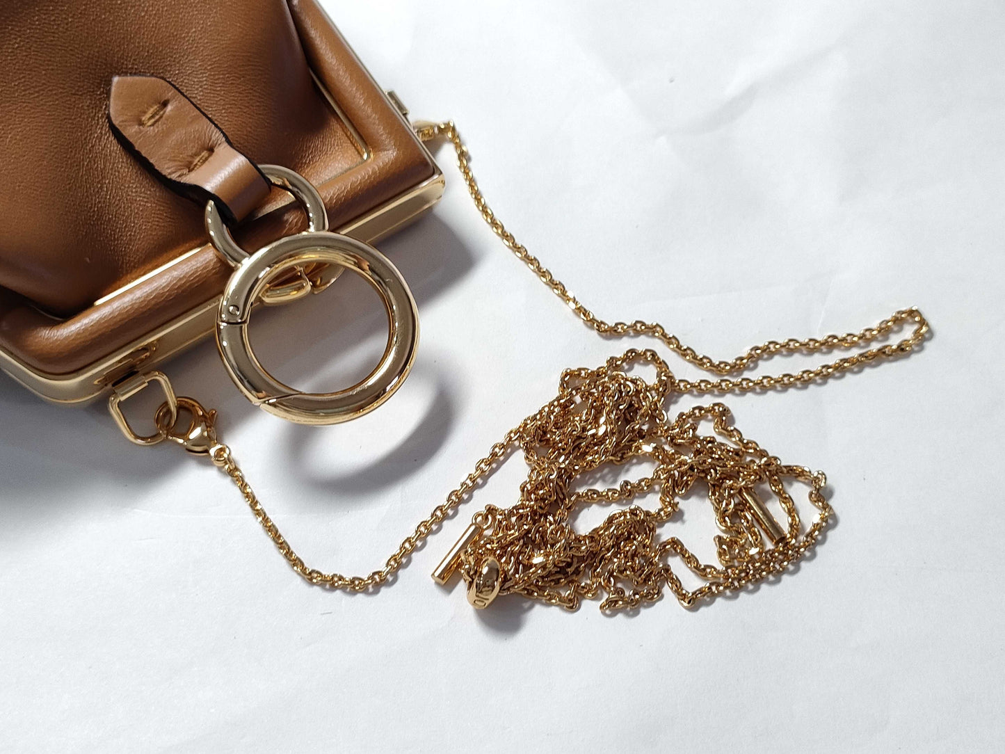 FENDI First Mini Chain Shoulder Bag