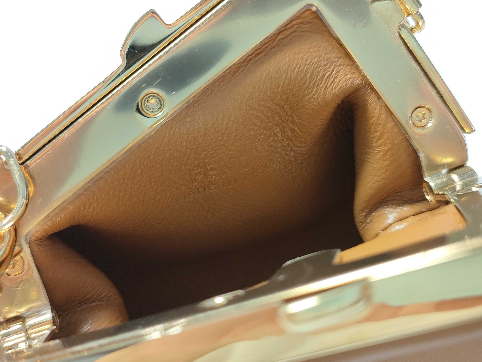 FENDI First Mini Chain Shoulder Bag