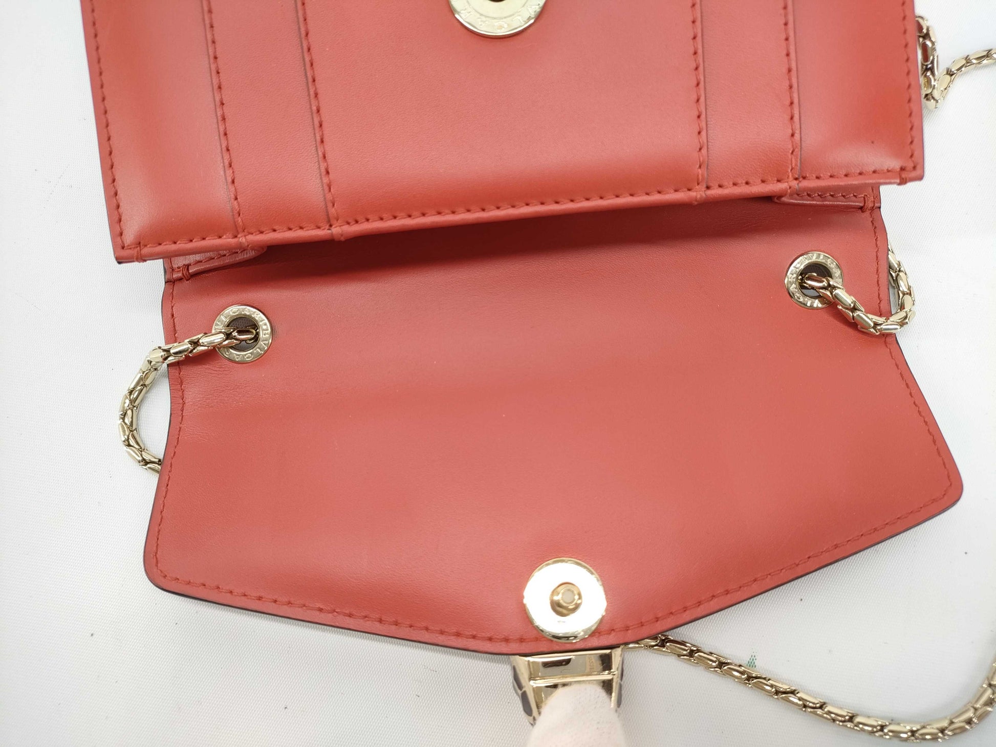 BVLGARI Serpenti Forever Leather Chain Shoulder Bag