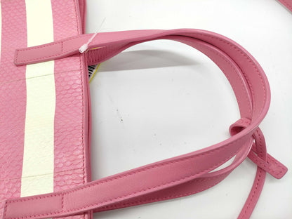 SAINT LAURENT Unused Python Tote Bag