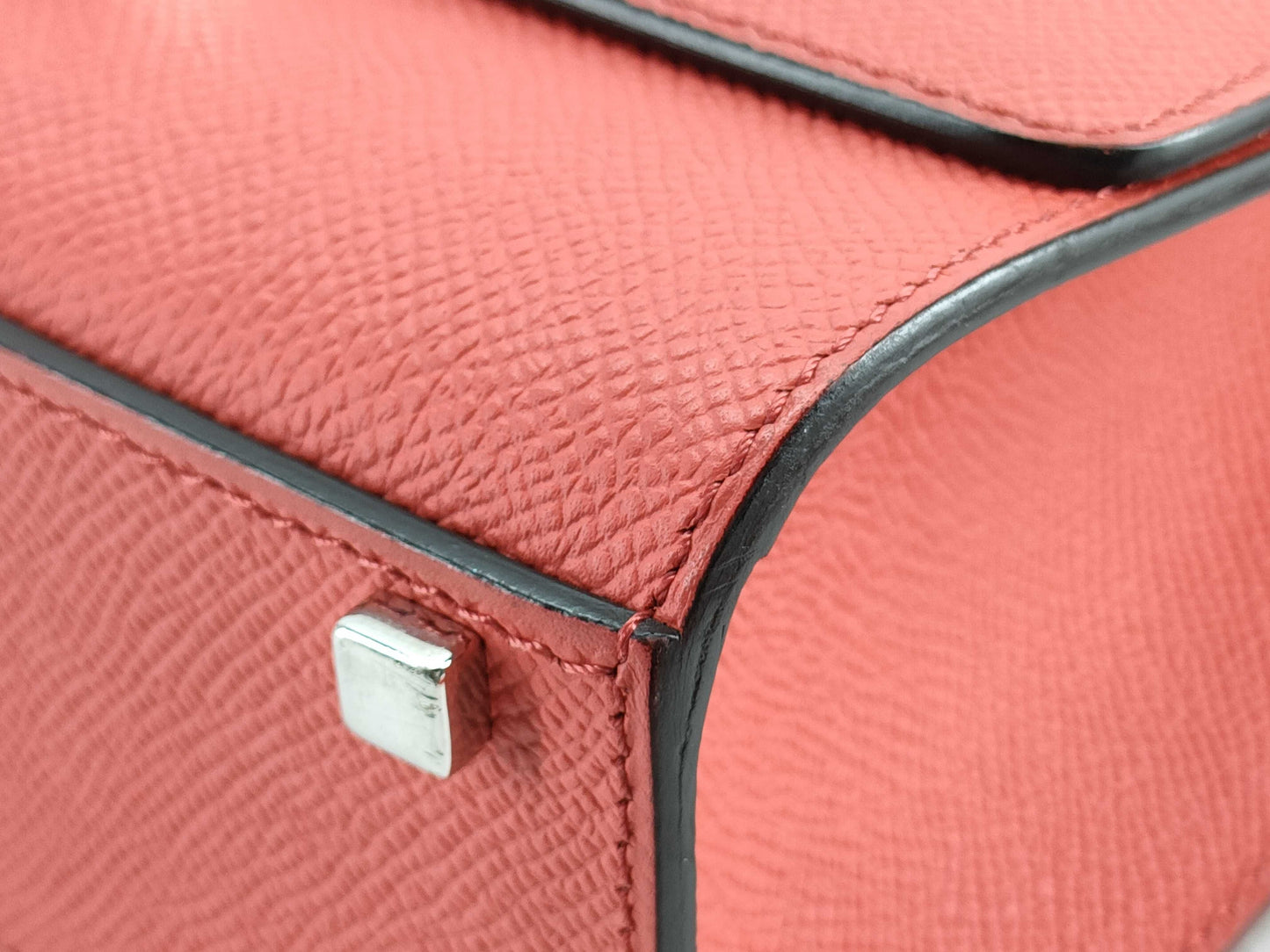 Moynat Regine 2-Way Bag BB Leather Red Shoulder Bag