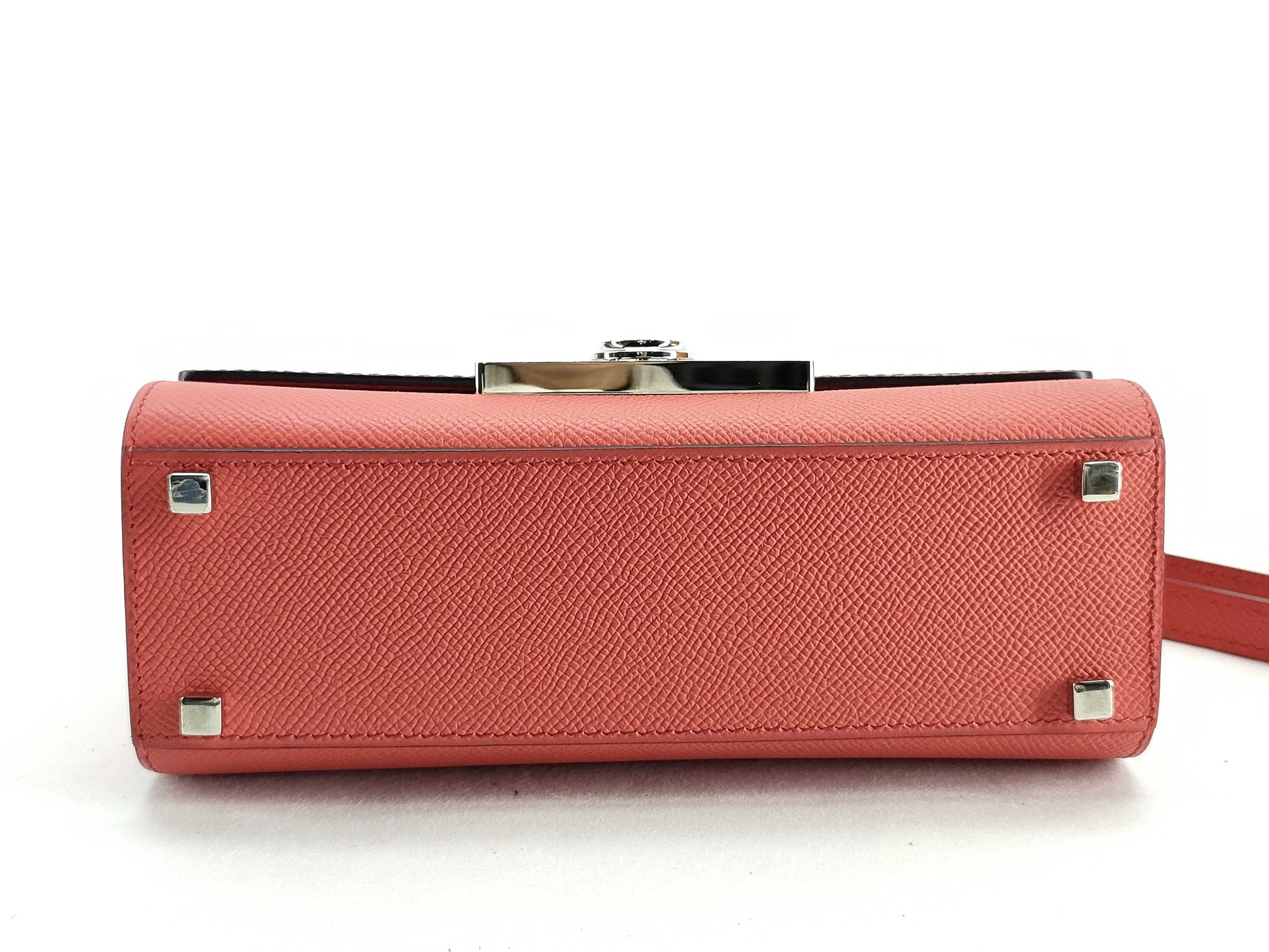 Moynat Regine 2-Way Bag BB Leather Red Shoulder Bag