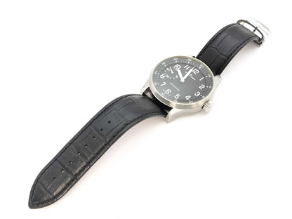 Jacques Lemans 1-1038 Black Dial Manual Winding Men's Watch