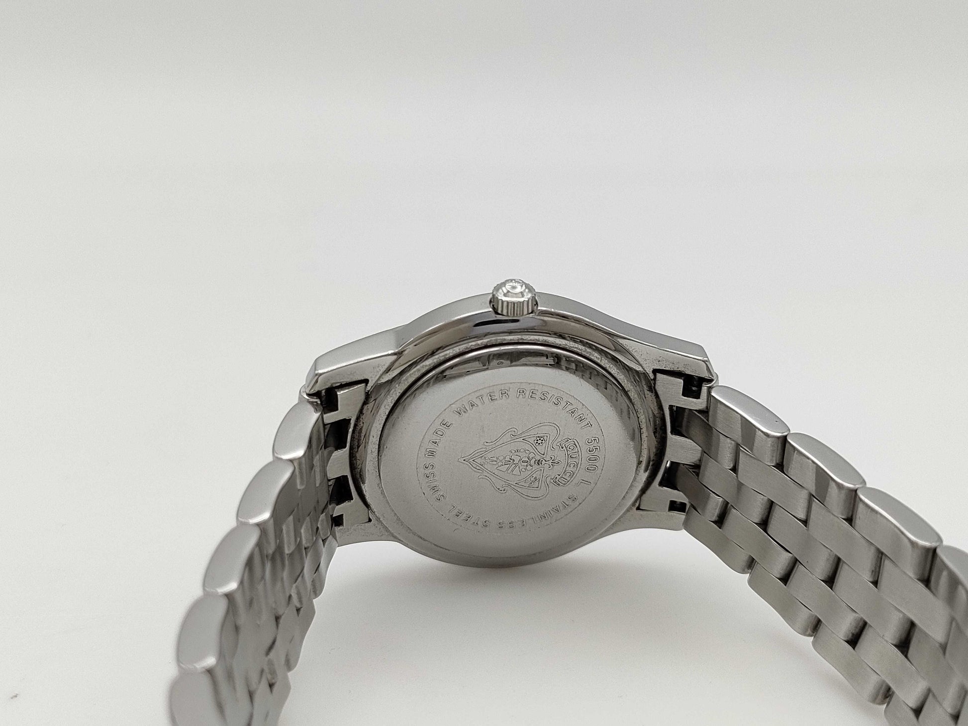 GUCCI 5500L 0202570 Black Dial Quartz Women's Watch