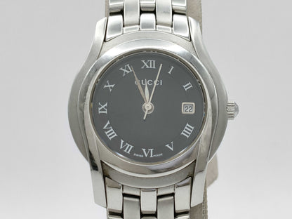 GUCCI 5500L 0202570 Black Dial Quartz Women's Watch