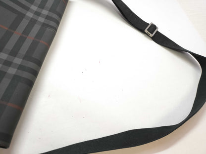 BURBERRY Checked Shoulder Bag