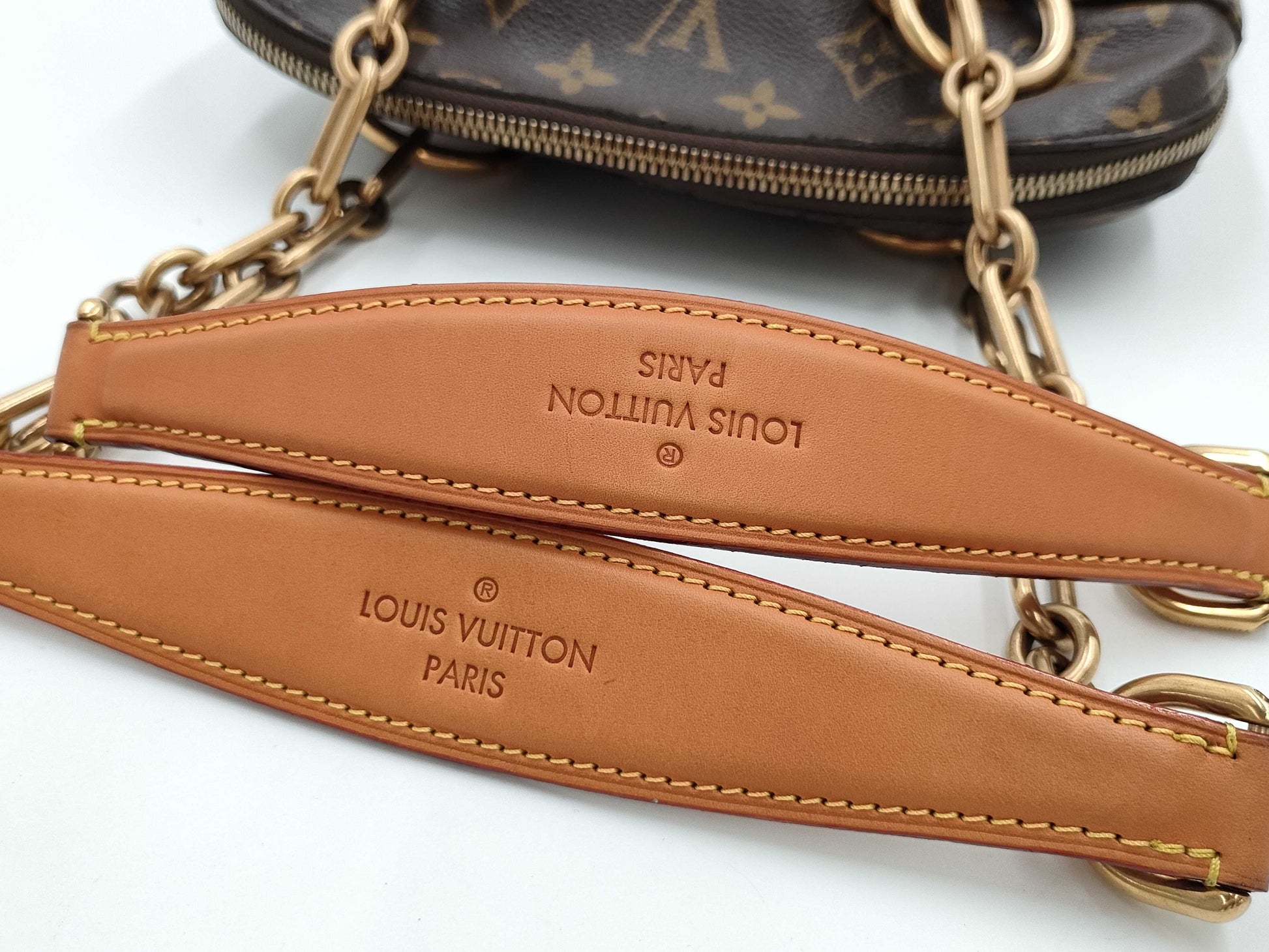 LOUIS VUITTON Monogram Punching Bag Baby Karl Lagerfeld M40230 RI3104 Handbag