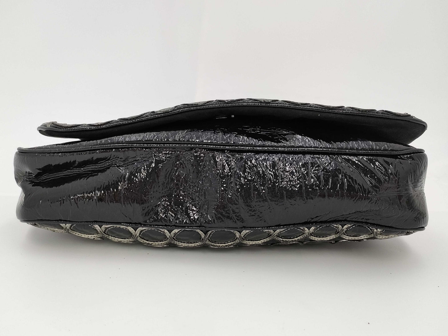 CHANEL Coco Mark Circle Stitch No. 12 Shoulder Bag