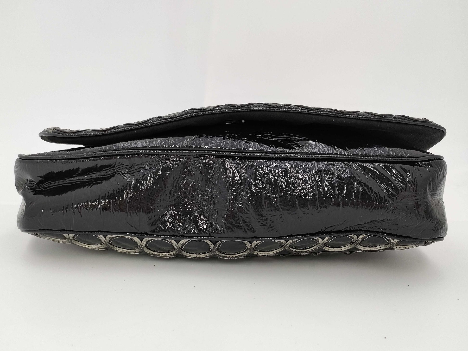 CHANEL Coco Mark Circle Stitch No. 12 Shoulder Bag