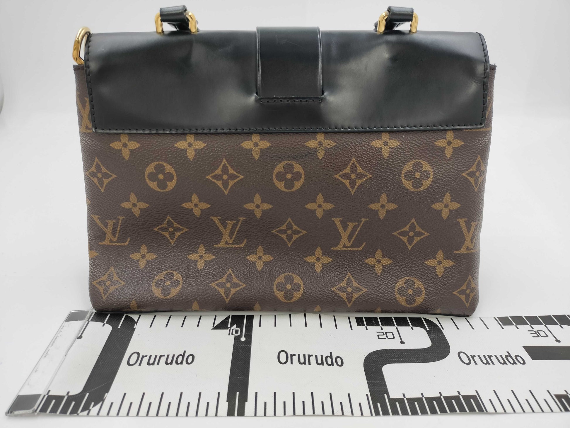 LOUIS VUITTON M43125 Monogram One-Handle Flap Bag MM FL3117 Handbag
