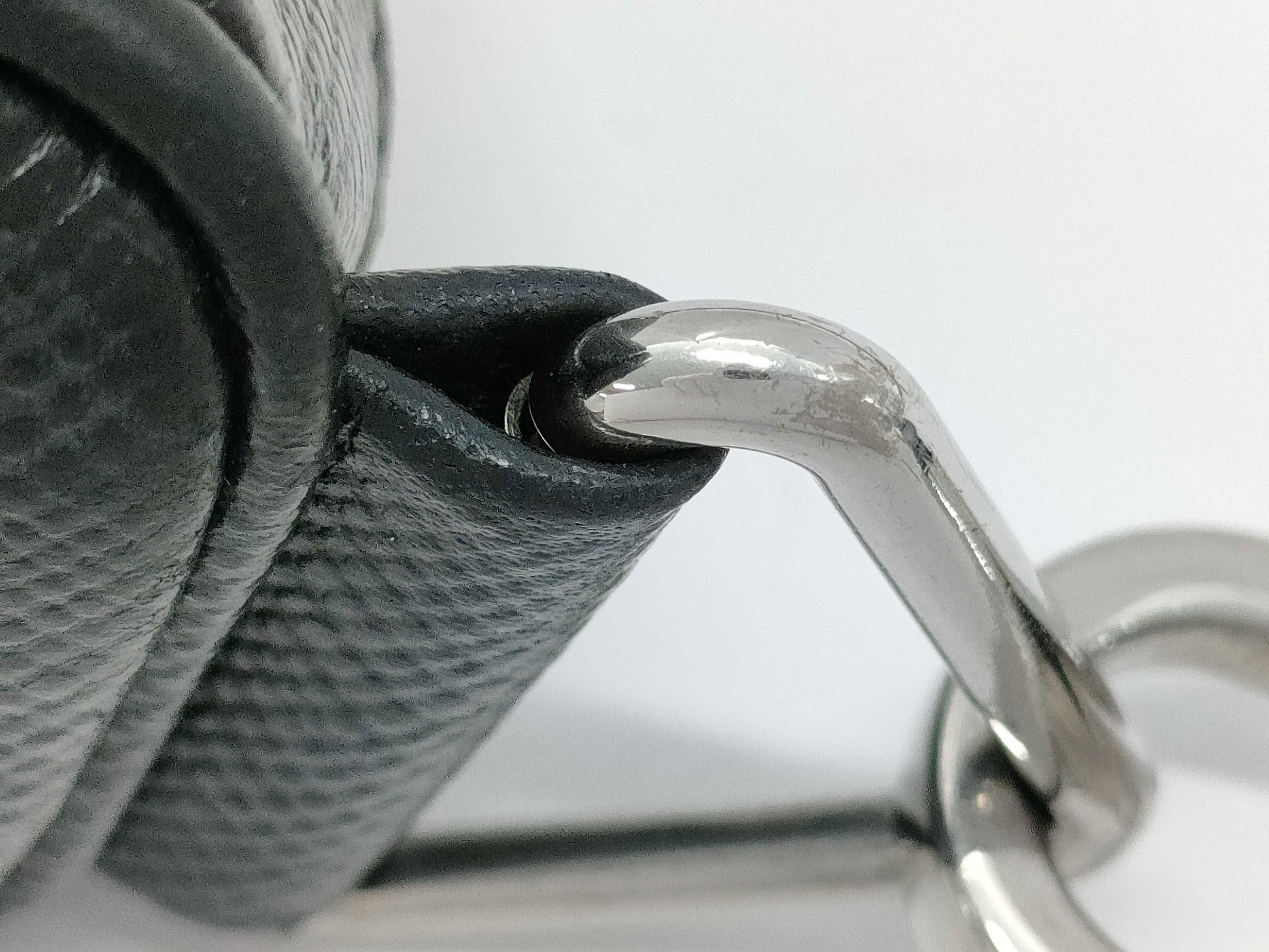 PRADA Prada Shoulder Bag Leather Black IC Shoulder Bag