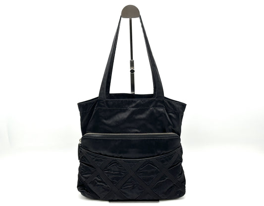 CHANEL Nylon Chain Black 31 Series Sticker with Card Included W26.5cm Shoulder Bag