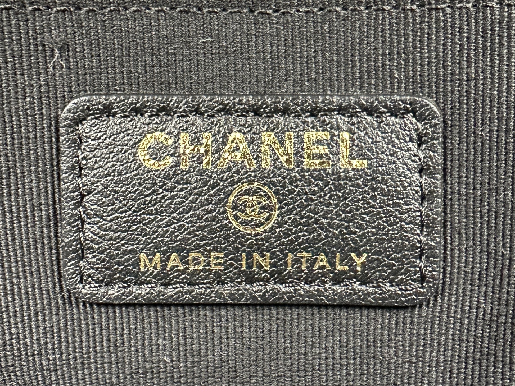 CHANEL Nylon Chain Black 31 Series Sticker with Card Included W26.5cm Shoulder Bag