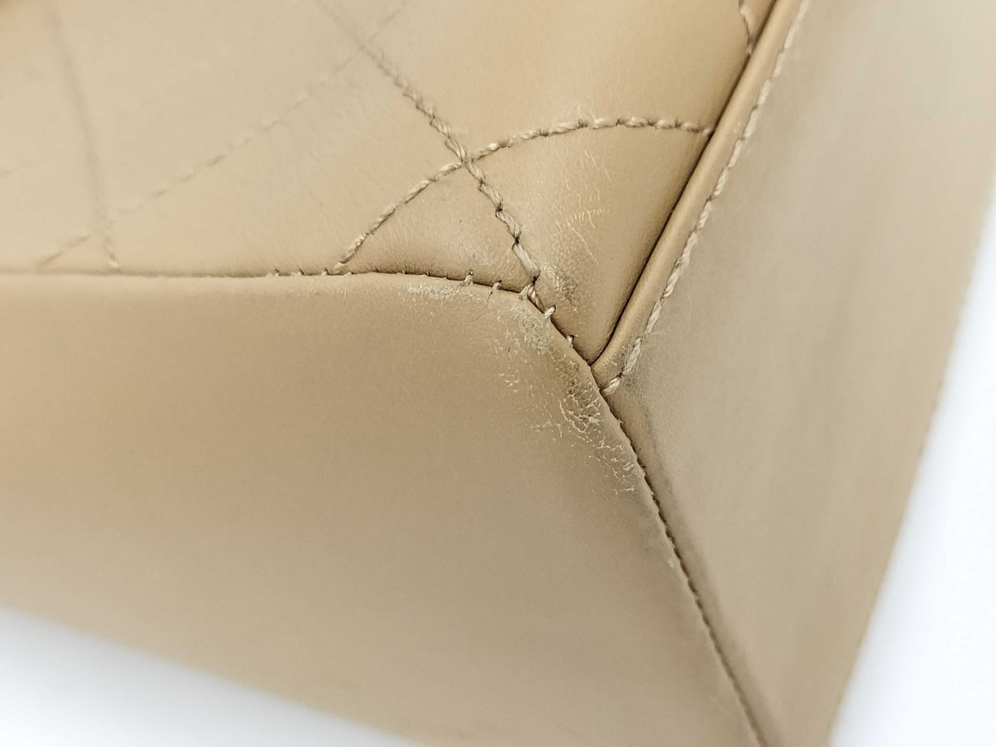 CHANEL Beige One-Shoulder Bag, No. 5