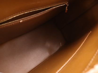 LOUIS VUITTON M91122 Vernis Houston Bronze Tote Bag
