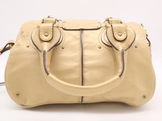 Chloe Paddington 2-way handbag with padlock and key
