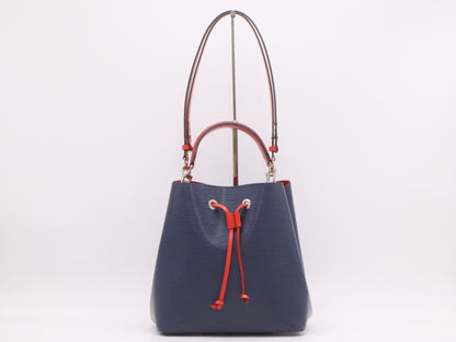 LOUIS VUITTON M54367 Epi NeoNoe Indigo Blue Shoulder Bag with Shoulder Strap