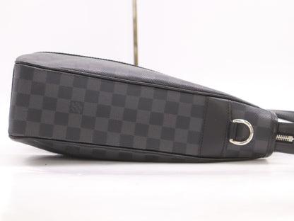 LOUIS VUITTON N41259 Damier Graphite Tadao PM Tote Bag