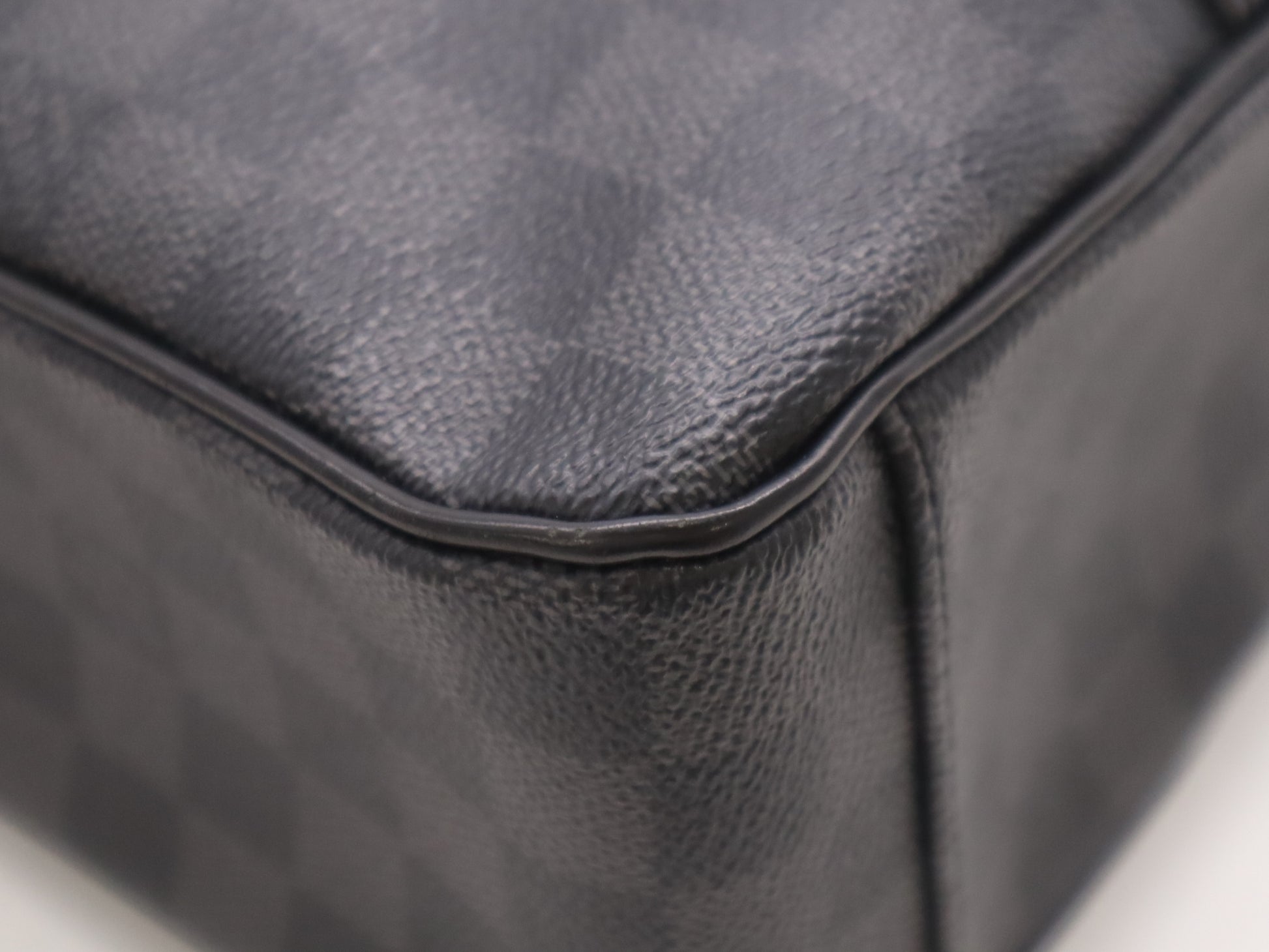 LOUIS VUITTON N41259 Damier Graphite Tadao PM Tote Bag