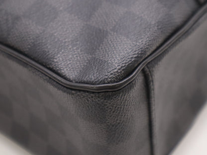 LOUIS VUITTON N41259 Damier Graphite Tadao PM Tote Bag