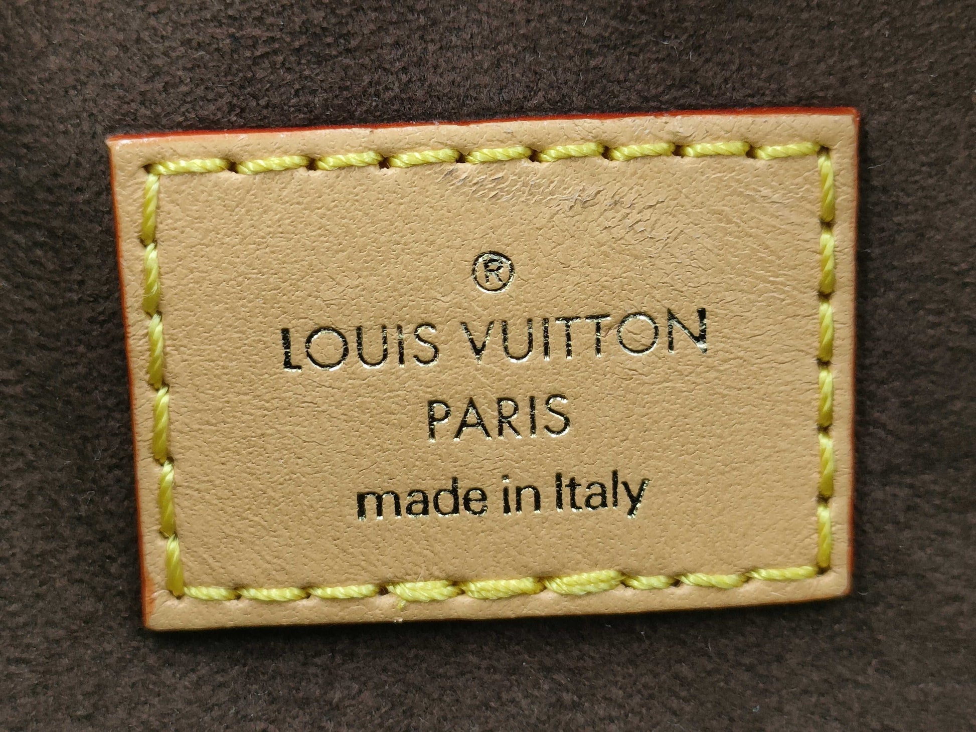 LOUIS VUITTON Mini Bumbag Brown Monogram Canvas with Gold Hardware M82335 RFID Chain Shoulder Bag
