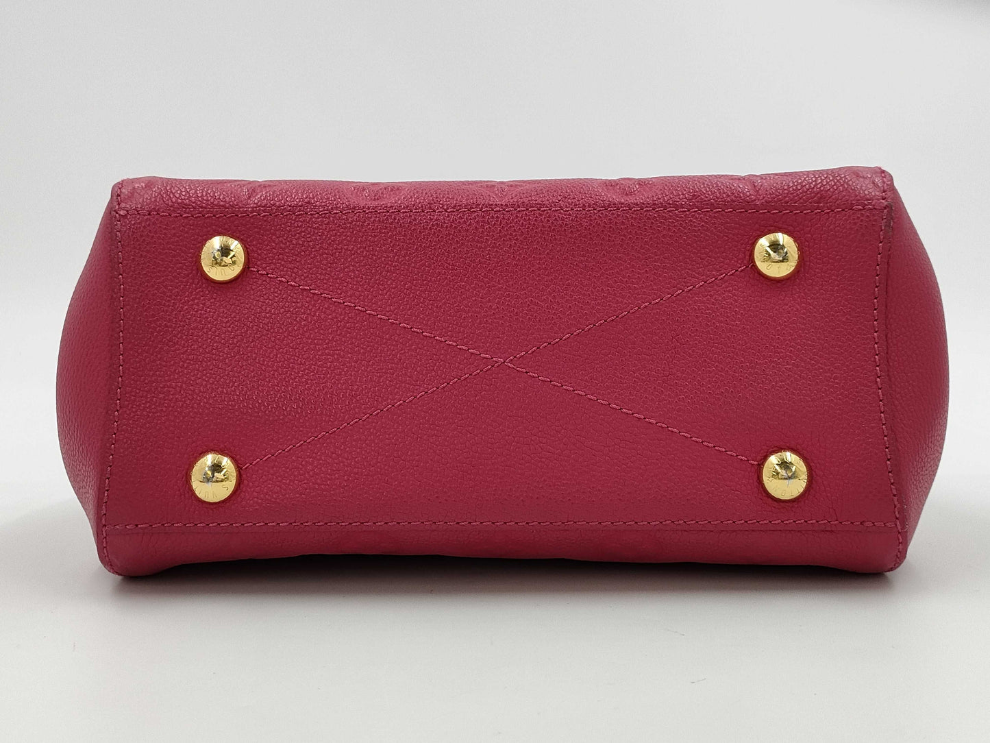 LOUIS VUITTON Montaigne BB Monogram Empreinte Pink M50617 SP1108 Handbag