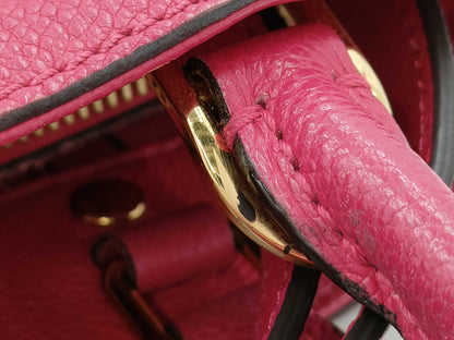 LOUIS VUITTON Montaigne BB Monogram Empreinte Pink M50617 SP1108 Handbag