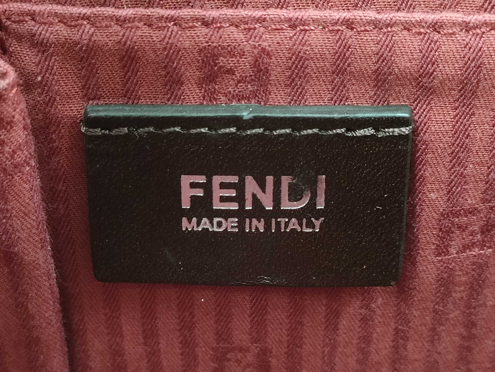 FENDI Toujours 2-Way Bag Shoulder Handbag Leather Red 8BH250 Shoulder Strap Handbag