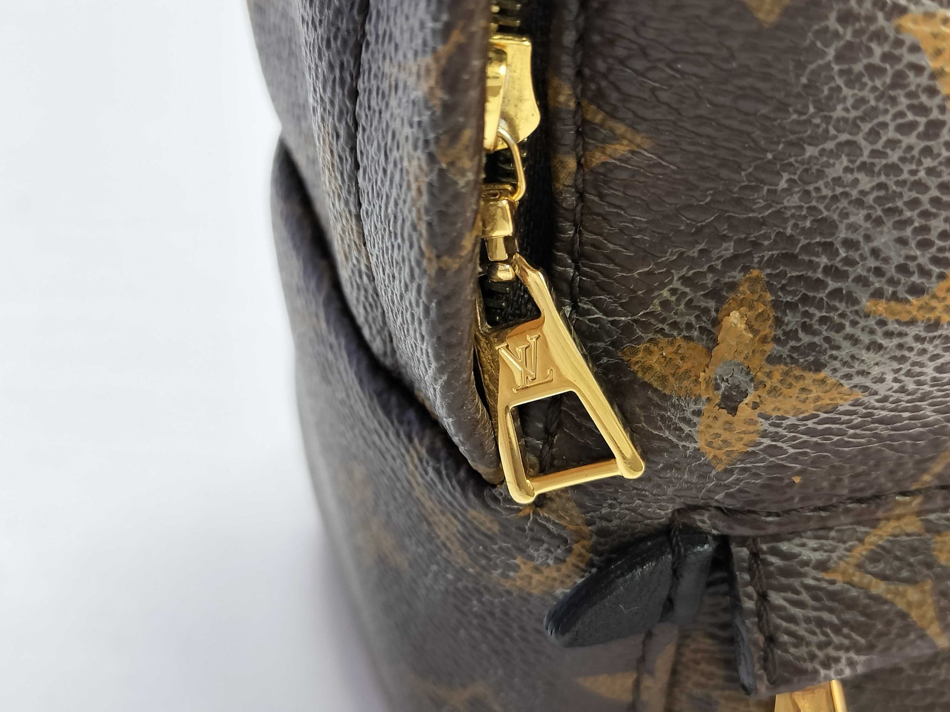 LOUIS VUITTON Monogram Palm Springs Mini Monogram Backpack M44873 AR4166