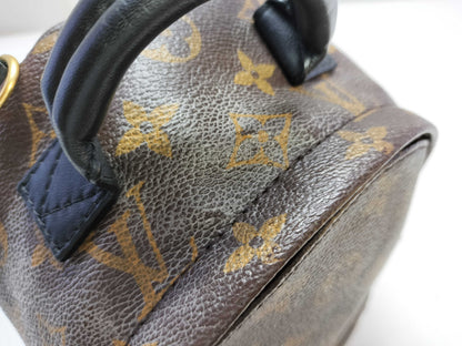 LOUIS VUITTON Monogram Palm Springs Mini Monogram Backpack M44873 AR4166