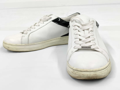 JIMMY CHOO Sneakers White Black Size 40 Sneakers