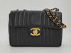 CHANEL Mademoiselle Chain Shoulder Bag with Caviar Skin