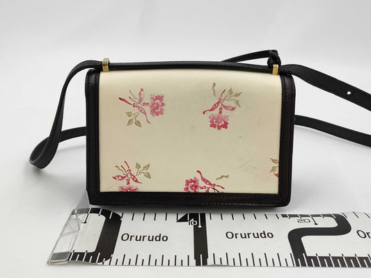 LOEWE flower print shoulder bag