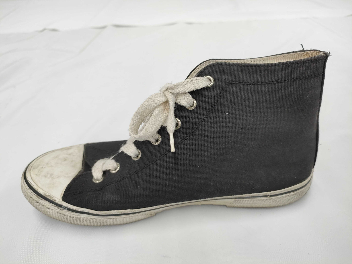 CHANEL high-top sneakers canvas size 38 sneakers
