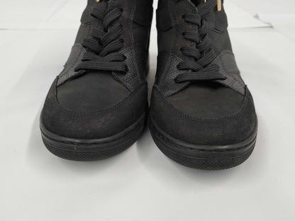 LOUIS VUITTON Monogram Mini High-Top Sneakers size 35.5 Sneakers