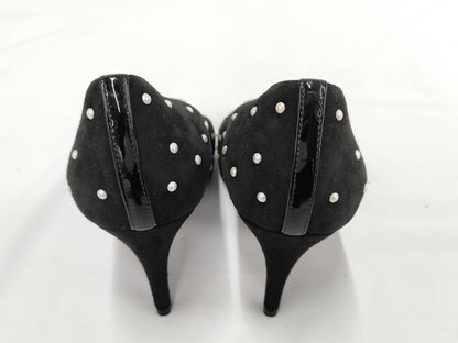 CHANEL Suede Pumps Size 36
