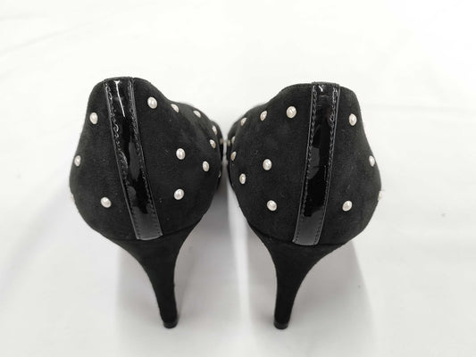 CHANEL Suede Pumps Size 36