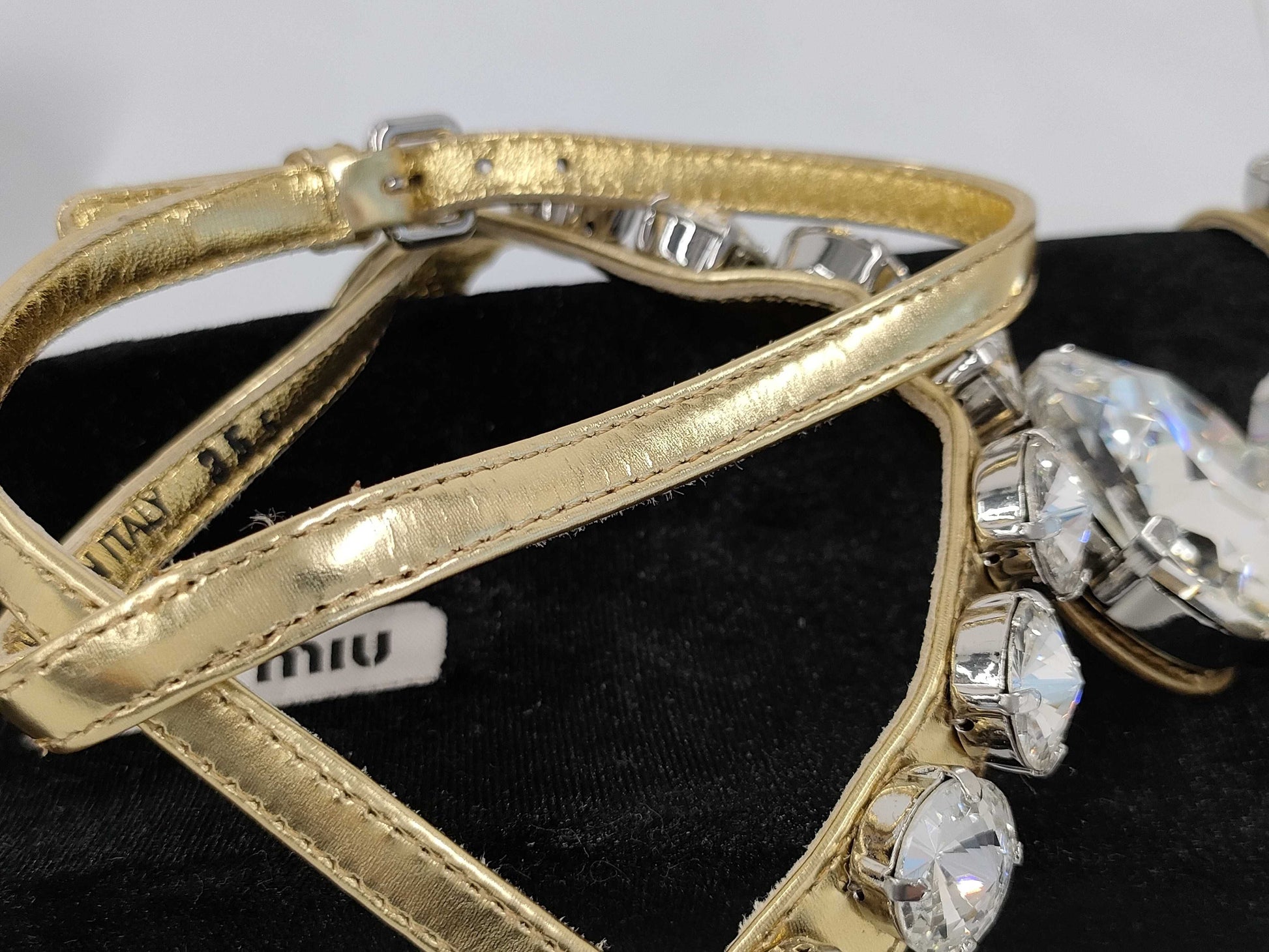 Miu Miu Beaded Sandals Size 35.5 Sandals