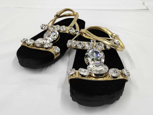 Miu Miu Beaded Sandals Size 35.5 Sandals