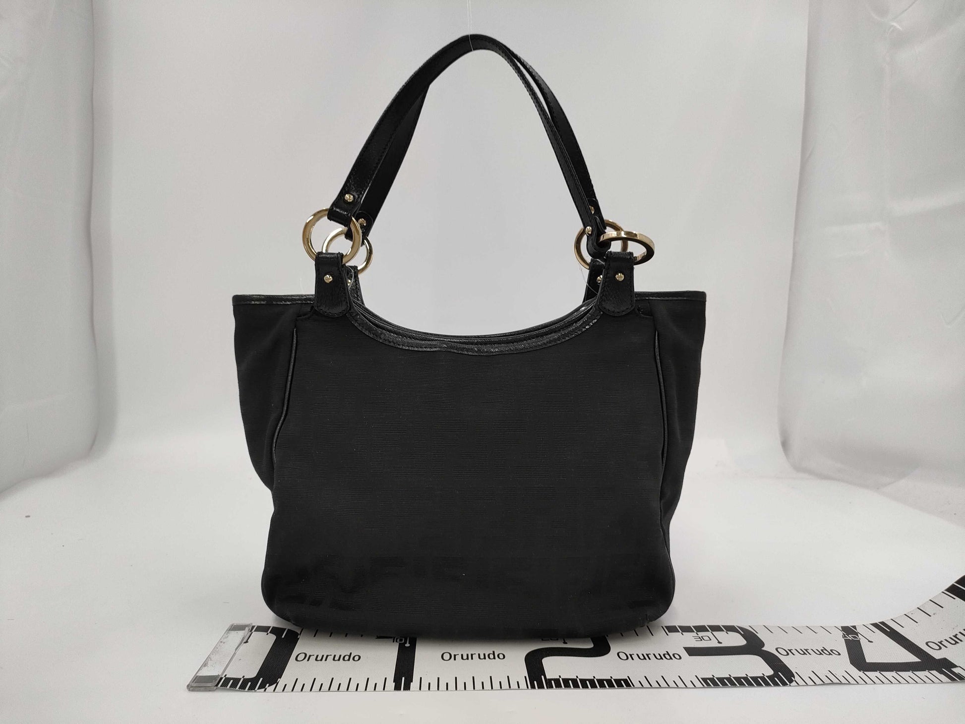 FENDI Zucchino Handbag Handbag