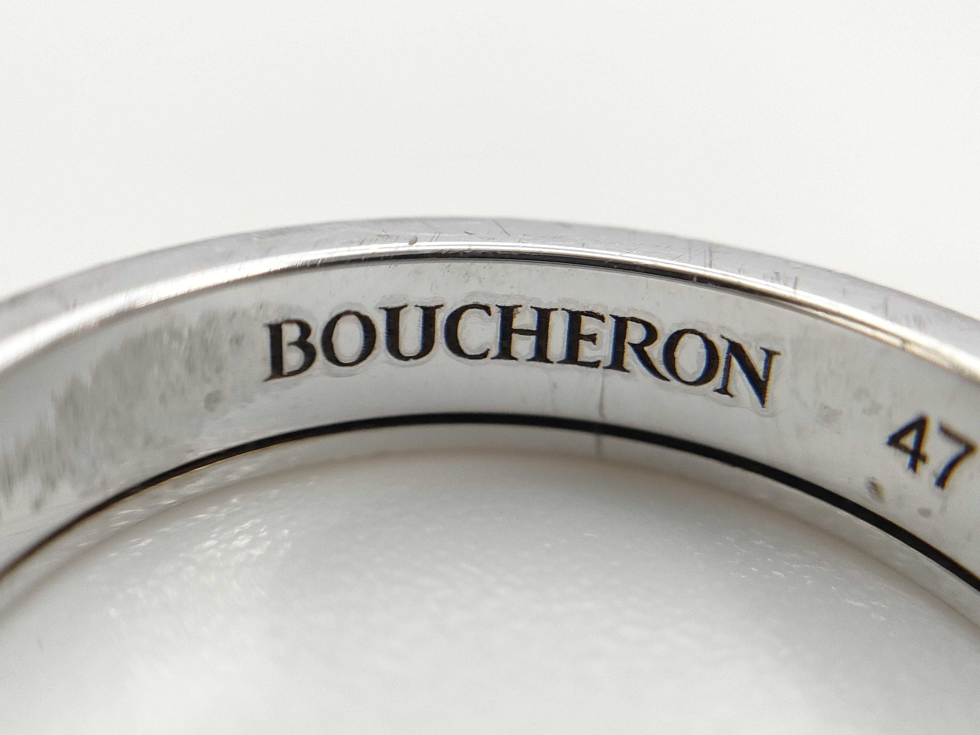 BOUCHERON Quatre Classic #47 WG AU750 2.8g Ring 