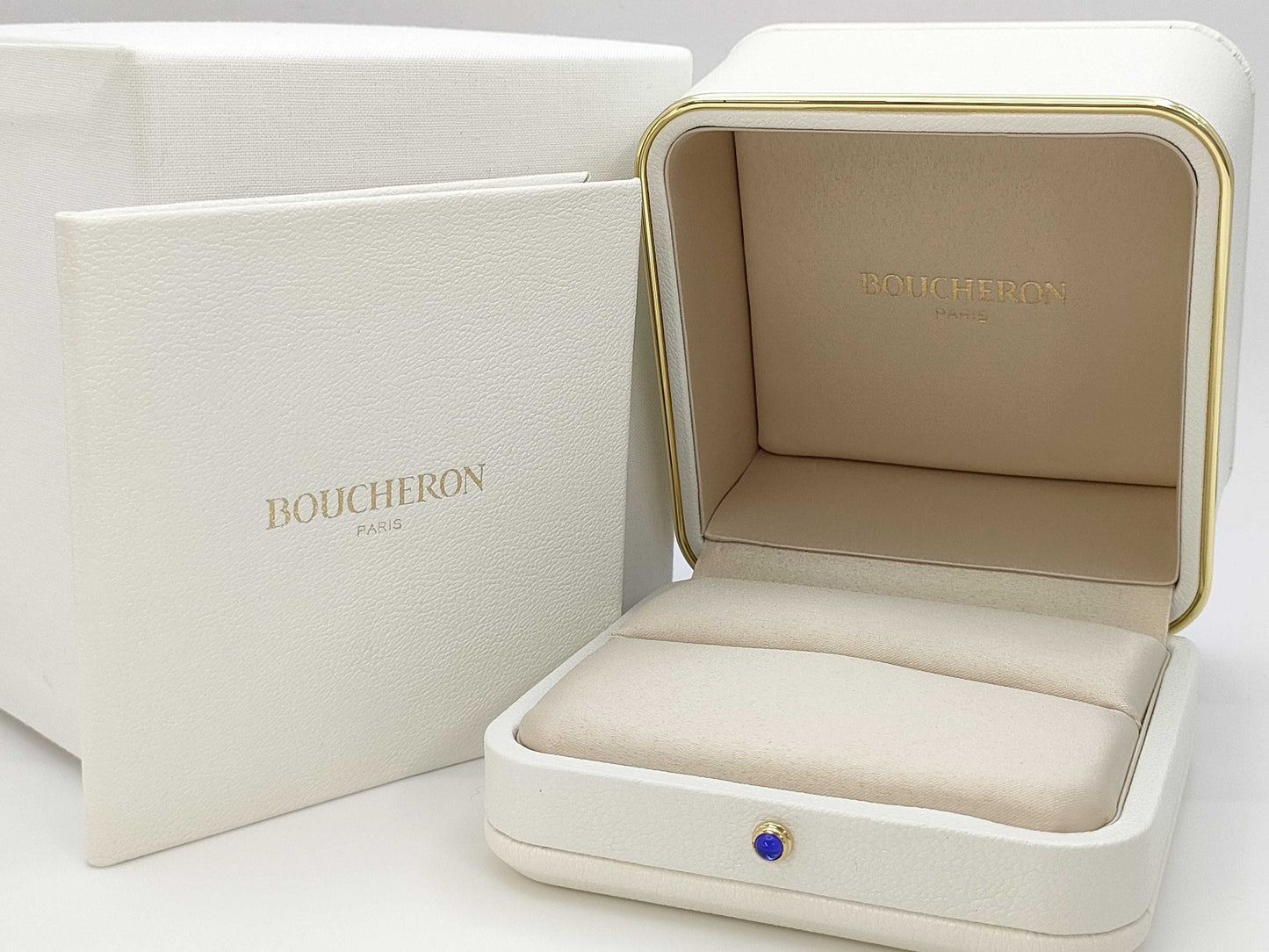 BOUCHERON Quatre Classic #47 WG AU750 2.8g Ring 